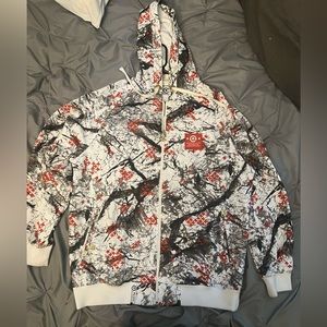LRG (Lifted Research Group) Zip Up Sweater